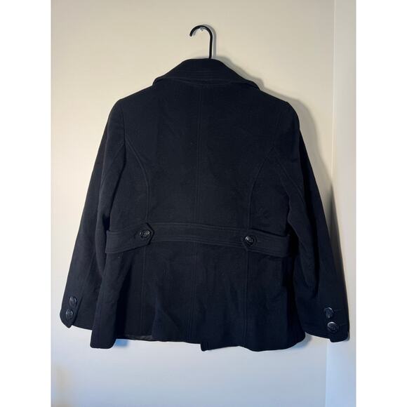 Ellen Tracy Wool Blend Coat Size 12P - Picture 2 of 7